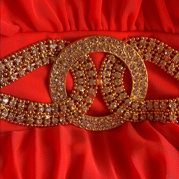 Coral Prom/Evening Gown - Picture 5 of 5